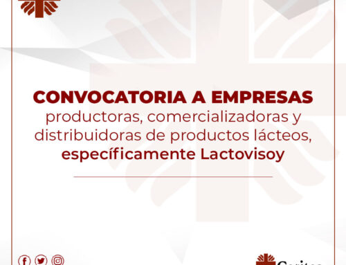 Convocatoria a empresas nacionales, productoras, comercializadoras y distribuidoras de productos lácteos, específicamente Lactovisoy